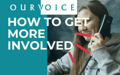 Getting More Involved with Our Voice