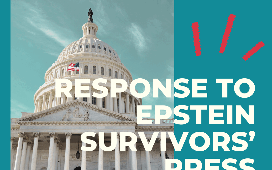 MEDIA RELEASE: Our Voice Response to Epstein Survivor Press Conference